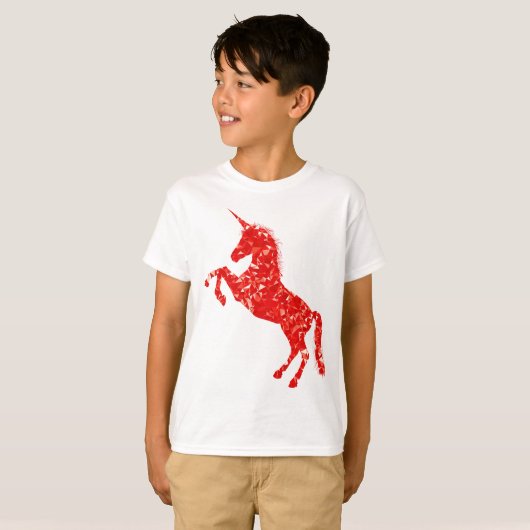 Unicorn Mythical creature sprookje T-shirt (Voorkant volledig)