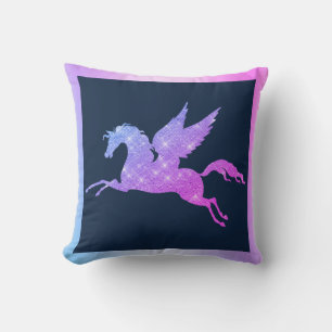 UNICORN NAVY PINK DOUBLESIDED Cushion Pillow Kussen