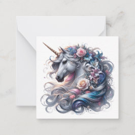 Unicorn Note Kaart Notitiekaartje