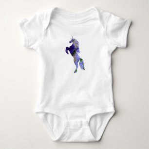Unicorn Old Scooter Baby Jersey Bodysuit, wit Romper
