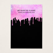 Unicorn Ombre modernes gouttes à oreille affichage (Dos)