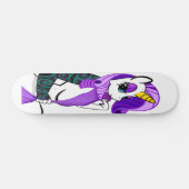 Unicorn-ontwerp Skateboard (Horizontaal)