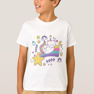 Unicorn ontwerp voor unicorn liefhebbers t-shirt