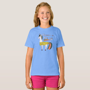 Unicorn op het Cob T-shirt