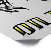 Unicorn op het Poster Cob (Hoek)