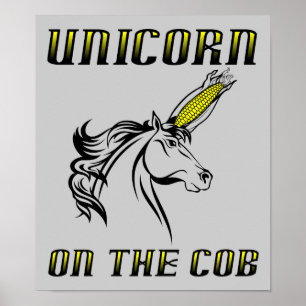 Unicorn op het Poster Cob