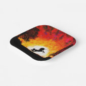 Unicorn Papieren Bordje (Gebogen)