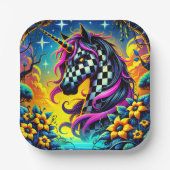 Unicorn Papieren Bordje (Voorkant)