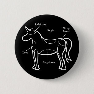 Unicorn Parts Ronde Button 5,7 Cm