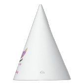 Unicorn party aangepaste naam feesthoedjes (Rechts)