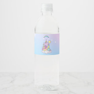 Unicorn Party Collectie! Waterfles Etiket