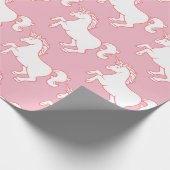 Unicorn Pattern Cadeaupapier (Hoek)