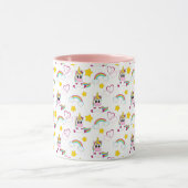 Unicorn pattern mok (Midden)
