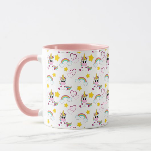Unicorn pattern mok (Links)