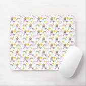 Unicorn pattern muismat (Met muis)