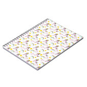 Unicorn pattern notitieboek (Linkerzijde)