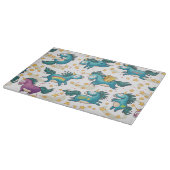 Unicorn Pattern Snijplank (Hoek)