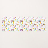 Unicorn pattern yogamat (Achterkant (horizontaal))