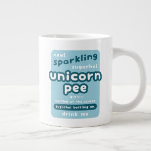 Unicorn Pee Extra Grote Mok