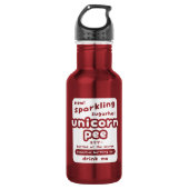 Unicorn Pee Waterfles (Voorkant)