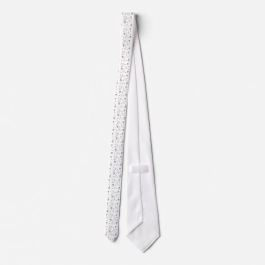 Unicorn Pegasus en Butterflies Stropdas (Achterkant)