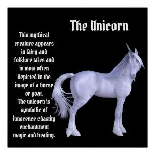Unicorn Perfect Poster