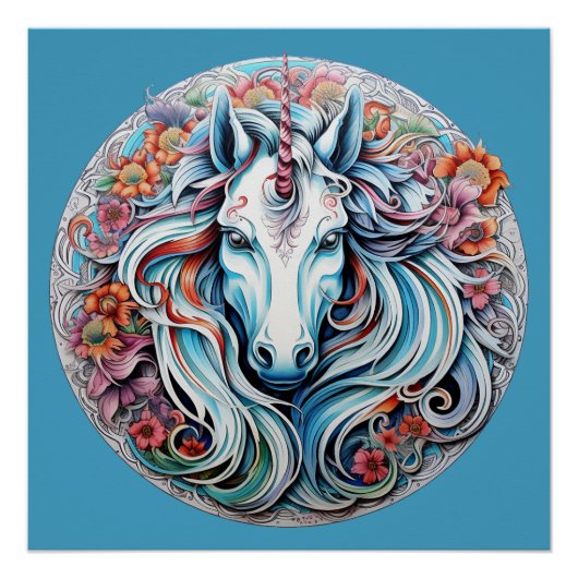 Unicorn Perfect Poster (Voorkant)