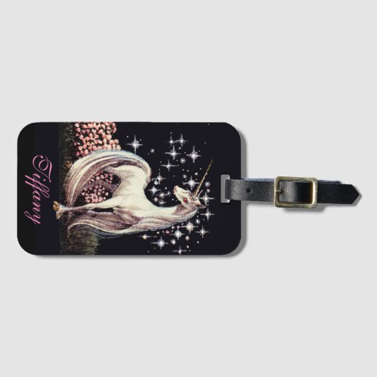 Unicorn Personalized Bagagelabel (Voorkant (horizontaal))