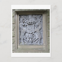 Unicorn Plaque Briefkaart