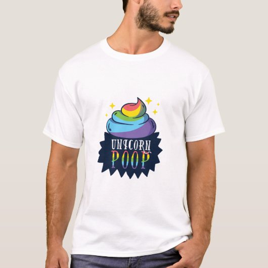 Unicorn Poop T-shirt (Voorkant)