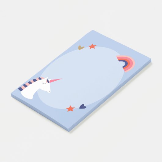 Unicorn Post-it® Notes (Schuin)