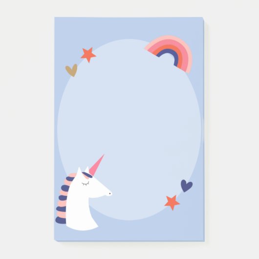 Unicorn Post-it® Notes (Voorkant)
