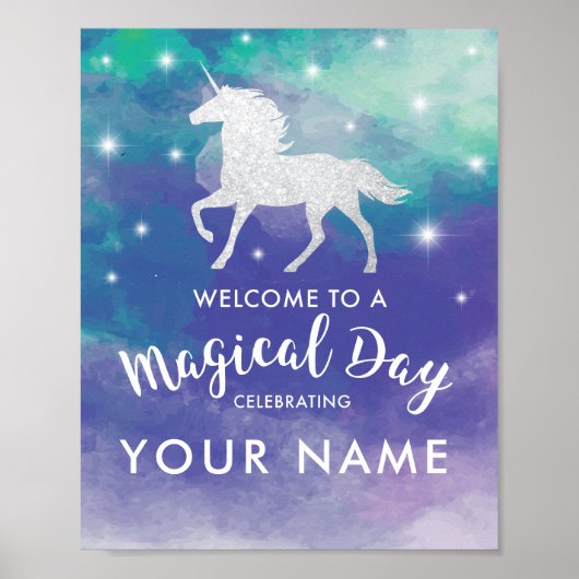 UNICORN POSTER (Voorkant)