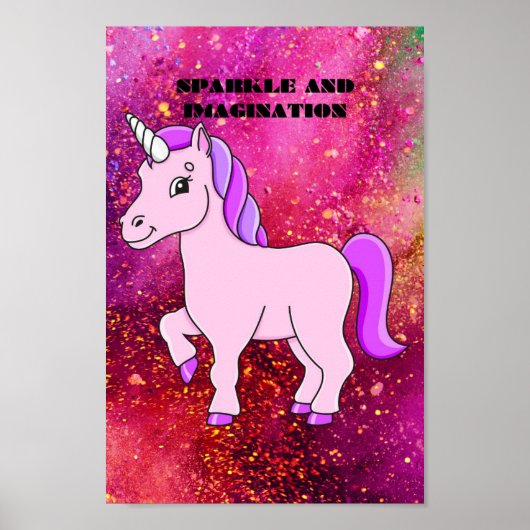Unicorn poster (Voorkant)