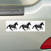 Unicorn Power Bumpersticker (Op auto)