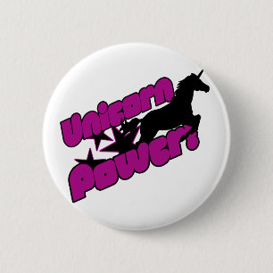 Unicorn Power Ronde Button 5,7 Cm