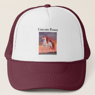 Unicorn Power Trucker Hat Trucker Pet