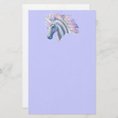 Unicorn Princess Briefpapier (Voorkant / Achterkant)