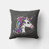 Unicorn Princess Design - Sierkussen 16 x 16 inch (Achterkant)
