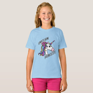 Unicorn Princess Design - T-shirt de base pour fil