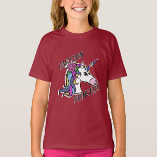 Unicorn Princess Design - T-shirt de base pour fil