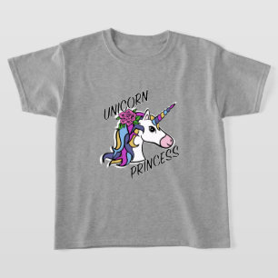 Unicorn Princess Design - T-shirt de base pour fil