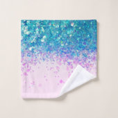 Unicorn Princess Glitter #4 Bad Handdoek (Wasdoekje)