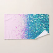 Unicorn Princess Glitter #4 Bad Handdoek (Handdoek)