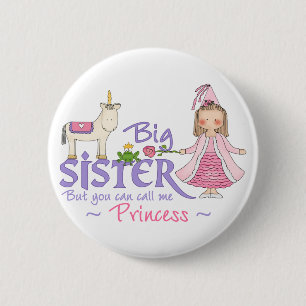 Unicorn Princess Ronde Button 5,7 Cm