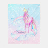 Unicorn Princesse Personnalisée Couverture Unicorn (Devant)