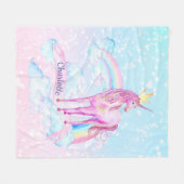 Unicorn Princesse Personnalisée Couverture Unicorn (Devant (Horizontal))