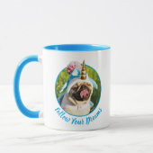 Unicorn Pug Mok (Links)