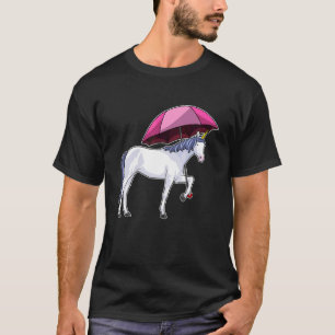 Unicorn Rain Umbrella T-shirt