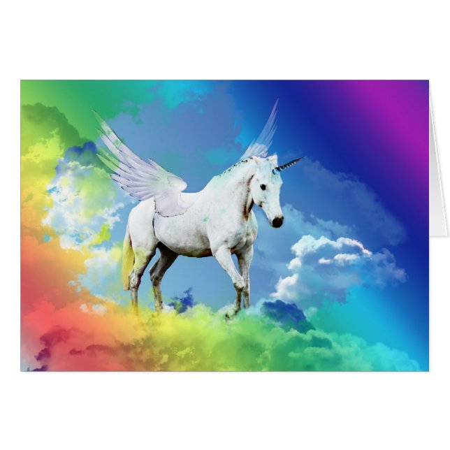 Unicorn Rainbow (Voorkant Horizontaal)